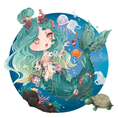chibi-mermaid